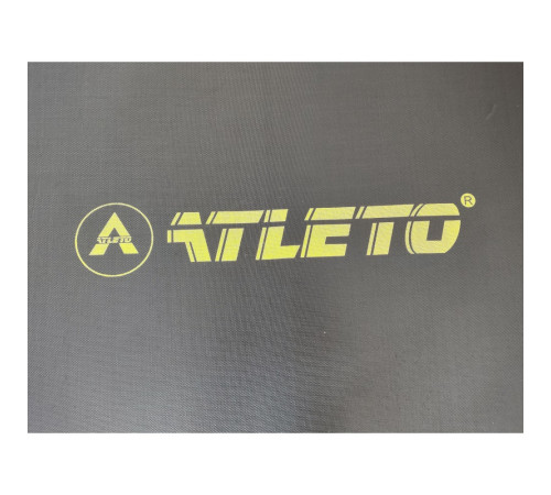 Батут Atleto 42400582 з зовнішньою сіткою 252 см чорний Батут Atleto 42400582 з зовнішньою сіткою 252 см чорний