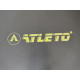 Батут Atleto 42400582 з зовнішньою сіткою 252 см чорний