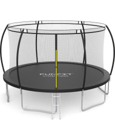 Батут Funfit 3125 з внутрішньою сіткою 16 футів 490 см чорний
