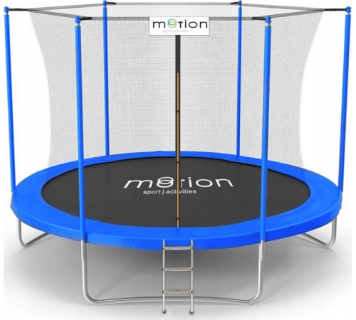 Батут Jumi Motion Sport Line OM-710221 з внутрішньою сіткою 8 футів 244 см чорно-синій Батут Jumi Motion Sport Line OM-710221 з внутрішньою сіткою 8 футів 244 см чорно-синій