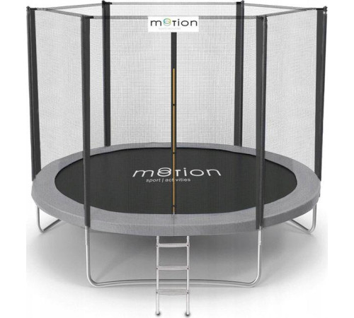 Батут Jumi Motion Sport Line OM-710214 з зовнішньою сіткою 8,5 футів 252 см сірий Батут Jumi Motion Sport Line OM-710214 з зовнішньою сіткою 8,5 футів 252 см сірий