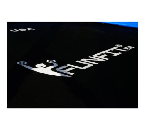 Батут Funfit UT-00000085 з зовнішньою сіткою 8 футів 252 см синій Батут Funfit UT-00000085 з зовнішньою сіткою 8 футів 252 см синій
