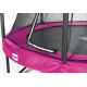 Батут Salta Comfort Edition з зовнішньою сіткою 10 футів 305 см рожевий