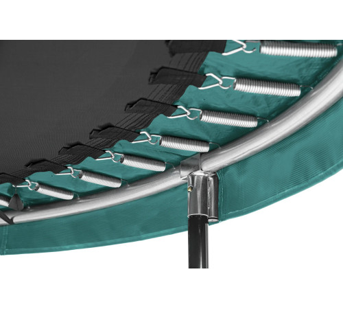 Батут Salta Comfort Edition з зовнішньою сіткою 427 см зелений