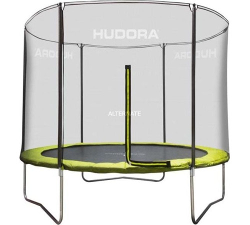 Батут Hudora Fabulous з зовнішньою сіткою 10 футів 300 см жовтий Батут Hudora Fabulous з зовнішньою сіткою 10 футів 300 см жовтий