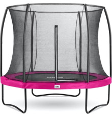 Батут Salta Comfort Edition з зовнішньою сіткою 153 см рожевий