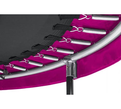Батут Salta Comfort Edition з зовнішньою сіткою 153 см рожевий Батут Salta Comfort Edition з зовнішньою сіткою 153 см рожевий