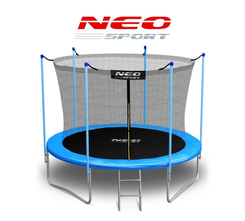 Батут Neo-Sport NS-08W181 з внутрішньою сіткою 8,5 футів 252 см блакитний Батут Neo-Sport NS-08W181 з внутрішньою сіткою 8,5 футів 252 см блакитний