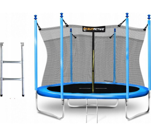 Садовий батут SunActive TR 8FT-2 з внутрішньою сіткою 8 FT 252 см Садовий батут SunActive TR 8FT-2 з внутрішньою сіткою 8 FT 252 см
