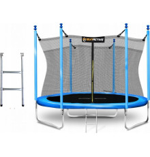 Батут SunActive TR 8FT-2 з внутрішньою сіткою 8 футів 252 см блакитний