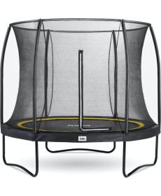 Батут Comfort Salta Edition з зовнішньою сіткою 5 футів 153 см чорний