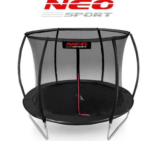 Батут Neo-Sport з внутрішньою сіткою 8,5 футів 252 см чорний Батут Neo-Sport з внутрішньою сіткою 8,5 футів 252 см чорний