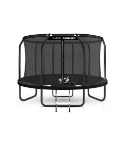 Батут THUNDER INSIDE ELITE з внутрішньою сіткою 14 футів 427 см чорний