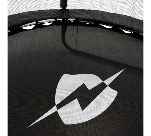 Батут THUNDER INSIDE ELITE з внутрішньою сіткою 14 футів 427 см чорний