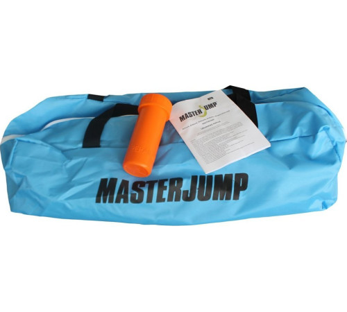 Батут надувний MASTER 8592833009227 для гімнастики 100 x 20 см червоно-чорний