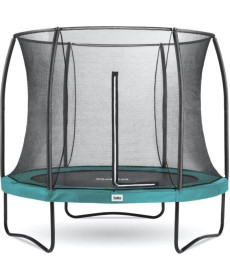 Батут Salta Comfort Edition з зовнішньою сіткою 5 футів 153 см зелений