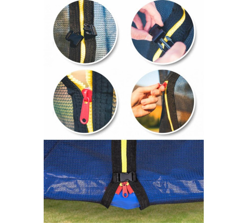 Батут SunActive TR 12FT-2 з внутрішньою сіткою 12 футів 374 см блакитний Батут SunActive TR 12FT-2 з внутрішньою сіткою 12 футів 374 см блакитний
