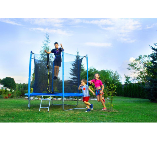 Батут SunActive TR 12FT-2 з внутрішньою сіткою 12 футів 374 см блакитний Батут SunActive TR 12FT-2 з внутрішньою сіткою 12 футів 374 см блакитний