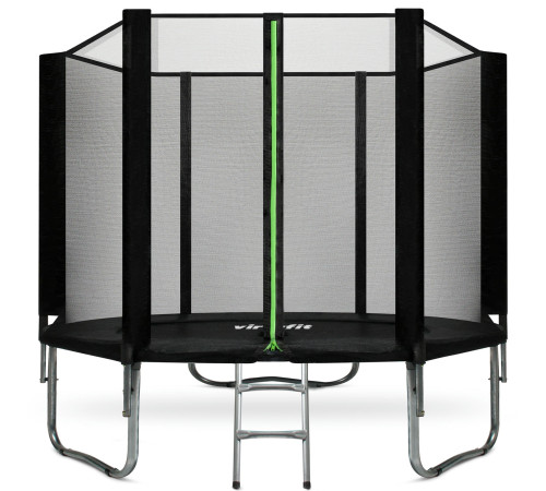 VIRTUFIT TRAMPOLINA Z SIATKĄ BEZPIECZEŃSTWA 251 CM