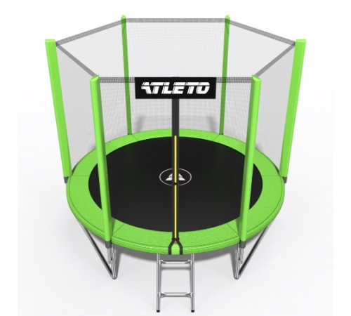 Батут Atleto 42400473 з зовнішньою сіткою 312 см зелений Батут Atleto 42400473 з зовнішньою сіткою 312 см зелений