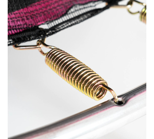 Батут THUNDER INSIDE ULTRA з внутрішньою сіткою 14 футів 427 см чорно-рожевий