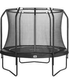 Садовий батут Salta Premium Black Edition з внутрішньою сіткою 8 FT 251 см