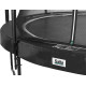 Садовий батут Salta Premium Black Edition з внутрішньою сіткою 8 FT 251 см