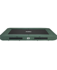 Батут Salta Premium Ground без сітки 214 x 153 см зелений