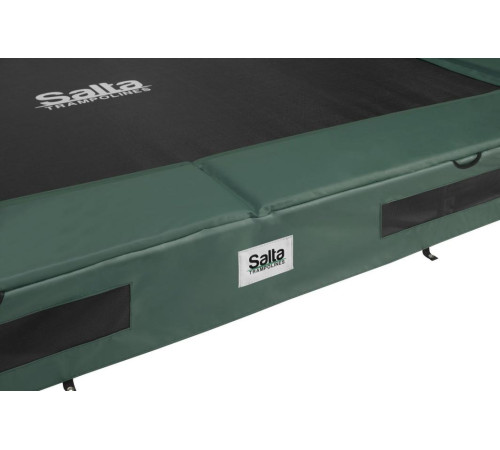 Батут Salta Premium Ground без сітки 214 x 153 см зелений Батут Salta Premium Ground без сітки 214 x 153 см зелений
