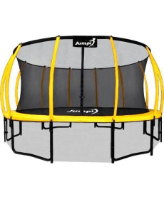 Батут Jumpi Maxy Comfort Plus з внутрішньою сіткою 14,5 футів 435 см жовтий