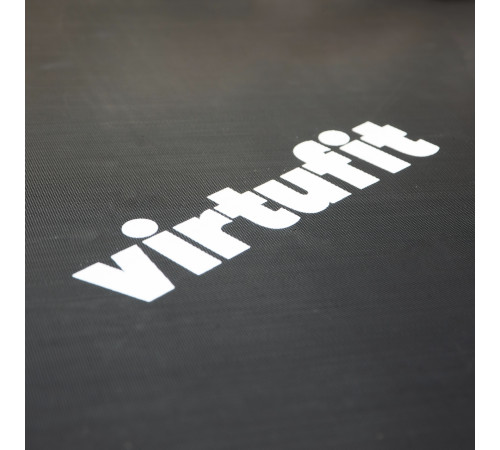 Батут VIRTUFIT з внутрішньою сіткою 244 x 366 см чорний
