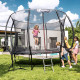 Батут Cornilleau Springcare з зовнішньою сіткою 366 см чорний