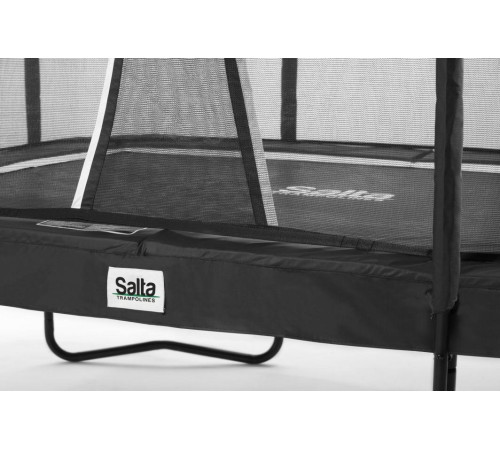 Батут Salta Premium Black Edition з внутрішньою сіткою 305 x 214 см чорний Батут Salta Premium Black Edition з внутрішньою сіткою 305 x 214 см чорний