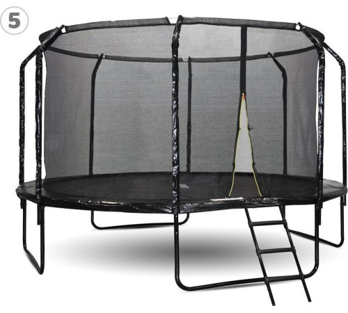 Батут SkyFlyer TR0036 з внутрішньою сіткою 14 футів 426 см чорний Батут SkyFlyer TR0036 з внутрішньою сіткою 14 футів 426 см чорний