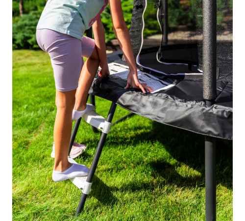 Батут THUNDER INSIDE ELITE з внутрішньою сіткою 10 футів 305 см чорний