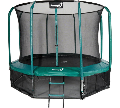 Батут Jumpi Maxy Comfort з внутрішньою сіткою 312 см зелений Батут Jumpi Maxy Comfort з внутрішньою сіткою 312 см зелений