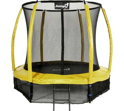 Садовий батут Jumpi Maxy Comfort Plus з внутрішньою сіткою 8,5 FT 252 см жовтий