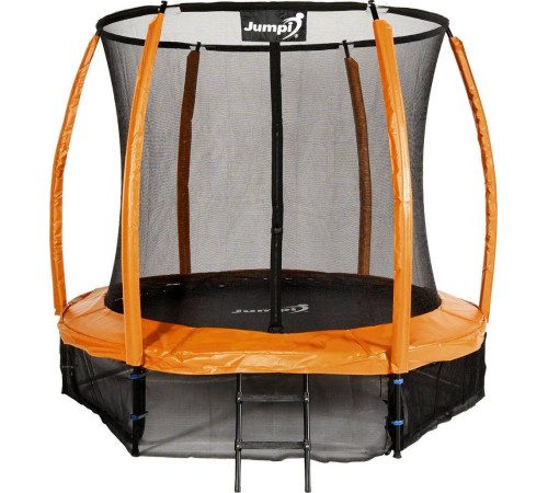 Батут Jumpi Maxy Comfort Plus з внутрішньою сіткою 8,5 футів 252 см помаранчевий Батут Jumpi Maxy Comfort Plus з внутрішньою сіткою 8,5 футів 252 см помаранчевий