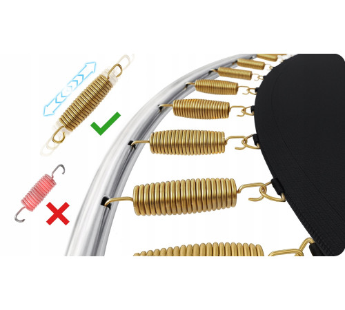 Батут Neo-Sport NS-14Z241 з зовнішньою сіткою 14 футів 435 см, чорно-червоний