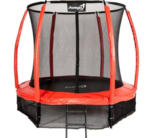 Батут Jumpi Maxy Comfort Plus з внутрішньою сіткою 8,5 футів 252 см червоний Батут Jumpi Maxy Comfort Plus з внутрішньою сіткою 8,5 футів 252 см червоний