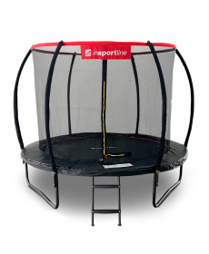 Батут inSPORTline Flea PRO з внутрішньою сіткою 305 см чорний