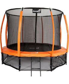 Батут Jumpi Maxy Comfort Plus з внутрішньою сіткою 10 футів 312 см помаранчевий