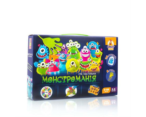 Настільна гра Vladi Toys Монстроманія з липунами (VT8044-23)