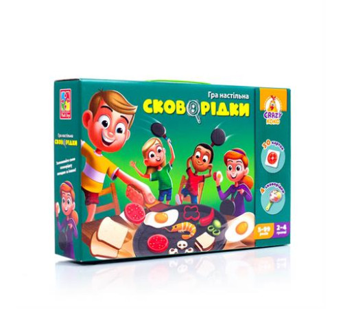 Настільна гра Vladi Toys Сковорідки (VT2309-01) Настільна гра Vladi Toys Сковорідки (VT2309-01)