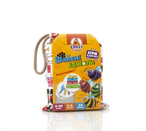 Настільна гра Vladi Toys Шалені бджоли (VT8077-15) Настільна гра Vladi Toys Шалені бджоли (VT8077-15)