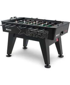 Настільний футбол Hop-Sport Attack, 147,5 x 81 x 90 см - чорний