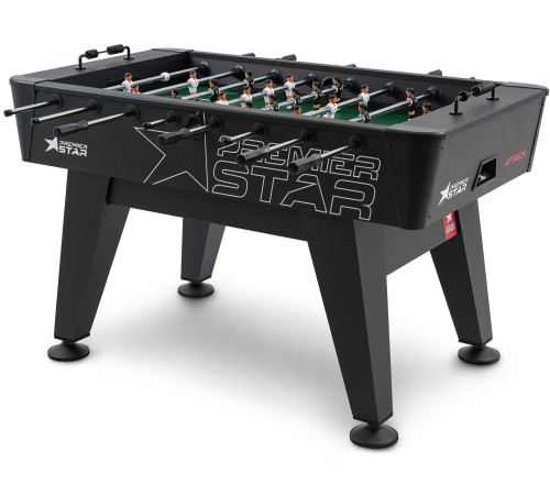 Настільний футбол Hop-Sport Attack, 147,5 x 81 x 90 см - чорний Настільний футбол Hop-Sport Attack, 147,5 x 81 x 90 см - чорний