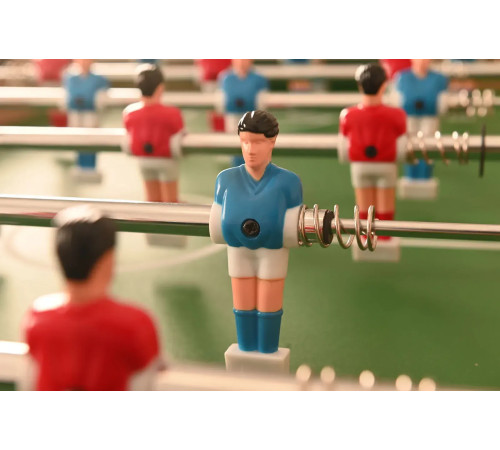 Настільний футбол Garlando F-3 Foldy Maplewood, 137 х 95 х 81 см, бежево-чорний