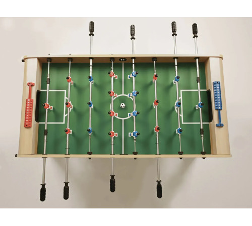 Настільний футбол Garlando F-3 Foldy Maplewood, 137 х 95 х 81 см, бежево-чорний