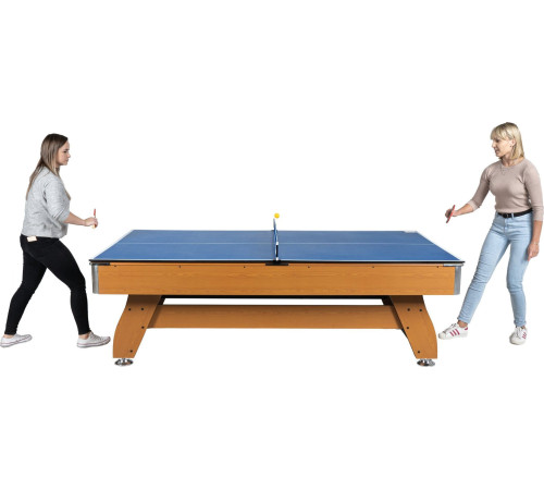 Більярдний стіл Thunder 7FT з накладкою для пінг-понгу, 226 х 127 х 80 см Більярдний стіл Thunder 7FT з накладкою для пінг-понгу, 226 х 127 х 80 см
